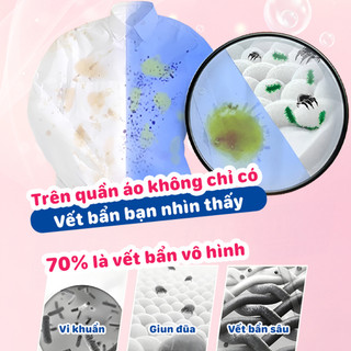Bột Giặt TOPGIA Hương Nước Hoa Pháp Hạt Nano Kháng Cặn, An Toàn Da Tay, Thơm Dịu, Đánh Bay Vết Bẩn