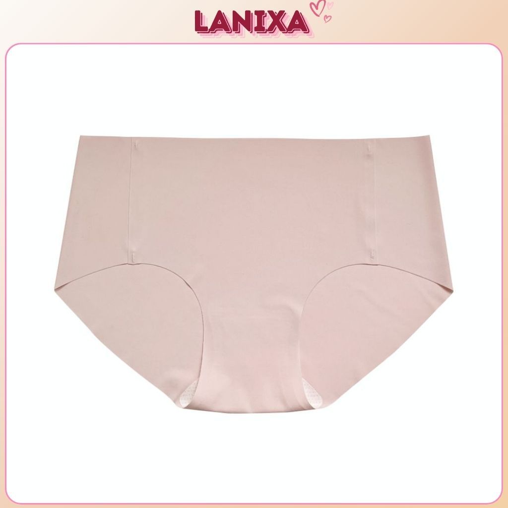 Quần lót nữ đúc su cao cấp không đường may mềm mại thoáng mát, Quần chip nữ kháng khuẩn LANIXA L059