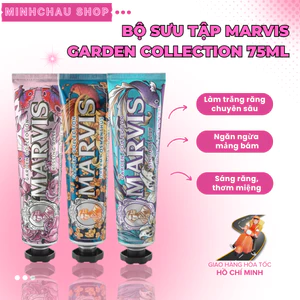 Bộ Sưu Tập Kem Đánh Răng Marvis Garden Collection 75ml (Dreamy Osmanthus, Sinuos Lily, Kissing Rose)