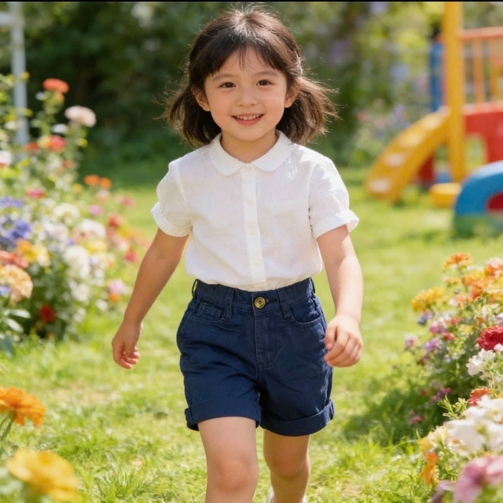 Quần Short Kaki Bé Trai Bé Gái Xuất Dư Xịn C7008 A372 9M-4Y 8-15kg Quần Trẻ Em Cao Cấp