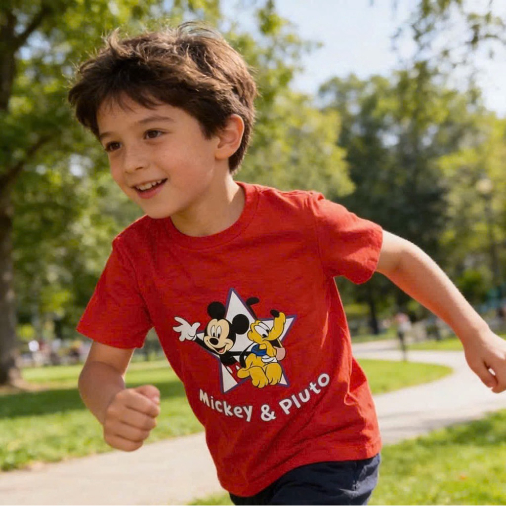 Áo Phông Bé Trai Bé Gái Cộc Tay Mặc Hè Nhiều Mẫu Xinh Size 18M-12Y (11-45kg) Thoáng Mát, Thấm Hút Mồ Hôi C1131 D8092