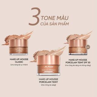 [ĐỘC QUYỀN HANNAH OLALA] Kem Nền Mây 5 Hoặc 6 Trong 1 Magic Finish Make-up Mousse Tone Tự Nhiên & Sáng Chống Nắng SPF30