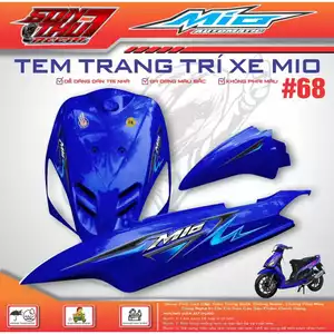 TEM XE MIO SPORT #68 (TEM 3 LỚP - SIÊU NÉT - SIÊU ĐẸP - SIÊU CUTE)