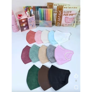 Set 100 cái - Khẩu trang 6D An Tâm, ôm sát khuôn mặt, chống nắng toàn diện, 4 lớp kháng khuẩn ngăn khói bụi