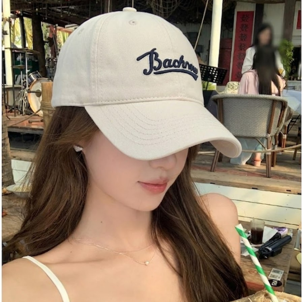 Mũ Lưỡi Trai Thêu Bachnow Phối Màu, Nón Kết Nam Nữ Chất Vải Kaki Cotton Form Mềm Nhiều Màu Hot Trend