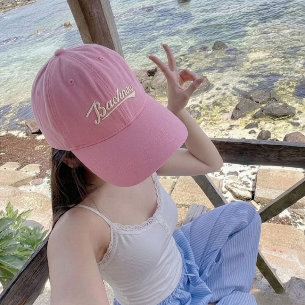 Mũ Lưỡi Trai Thêu Bachnow Phối Màu, Nón Kết Nam Nữ Chất Vải Kaki Cotton Form Mềm Nhiều Màu Hot Trend