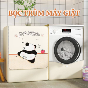 Bọc máy giặt cao cấp chống nước, tấm phủ máy giặt vải dày nhiều mẫu, túi che phủ cho máy giặt cửa ngang cửa trên