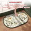 Thảm Chùi Chân Silicon MemMinCarpet Siêu Thấm Nước, Mềm, Êm, Chống Trượt Kt 40x60cm