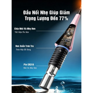 Phao Câu Cá Định Kiếm Thế Hệ 2 Tăm Đèn OLED Phao Câu Đài EN Câu Cá Ngày Đêm Tăm Siêu Sáng