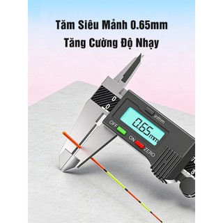 Phao Câu Cá Định Kiếm Thế Hệ 2 Tăm Đèn OLED Phao Câu Đài EN Câu Cá Ngày Đêm Tăm Siêu Sáng