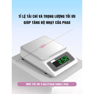 Phao Câu Cá Định Kiếm Thế Hệ 2 Tăm Đèn OLED Phao Câu Đài EN Câu Cá Ngày Đêm Tăm Siêu Sáng