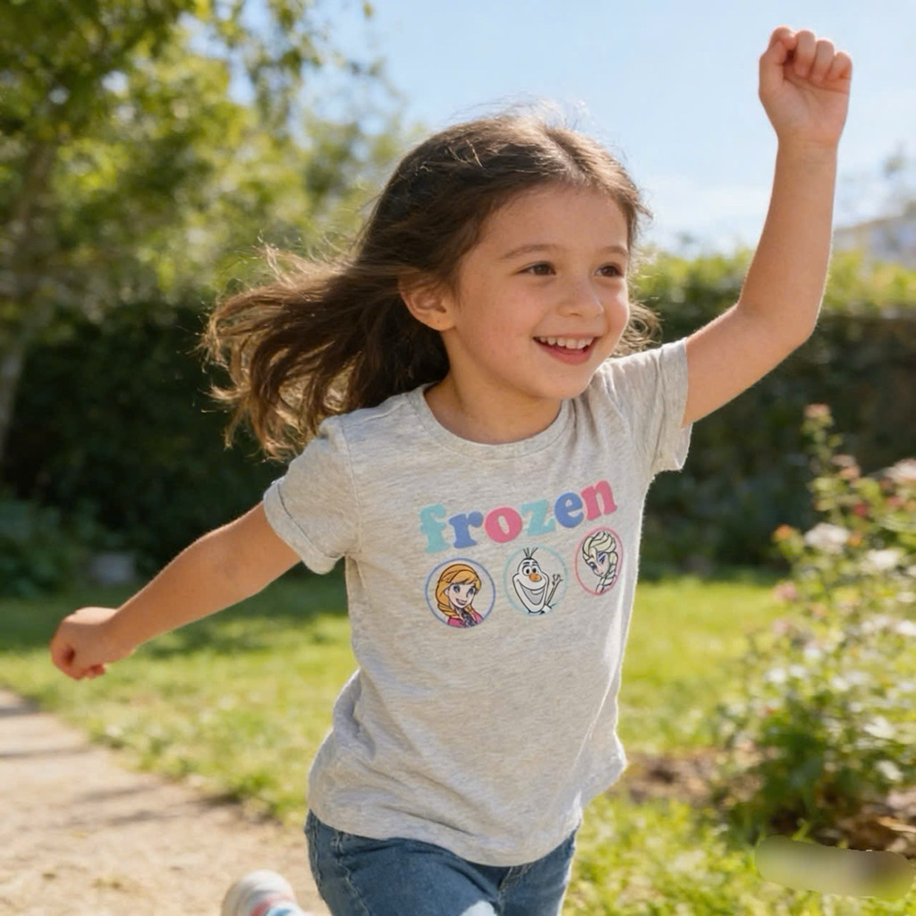 Áo phông bé trai bé gái nhiều mẫu dễ thương D8137 size 1-13 tuổi (10-50kg) cotton thoáng mát