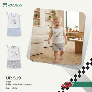Bộ Ba Lỗ, Sát Nách Thoáng Mát Uala Rogo Cho Bé UR2183 UR2222 UR077 UR515 UR079 UR522 UR516 UR519