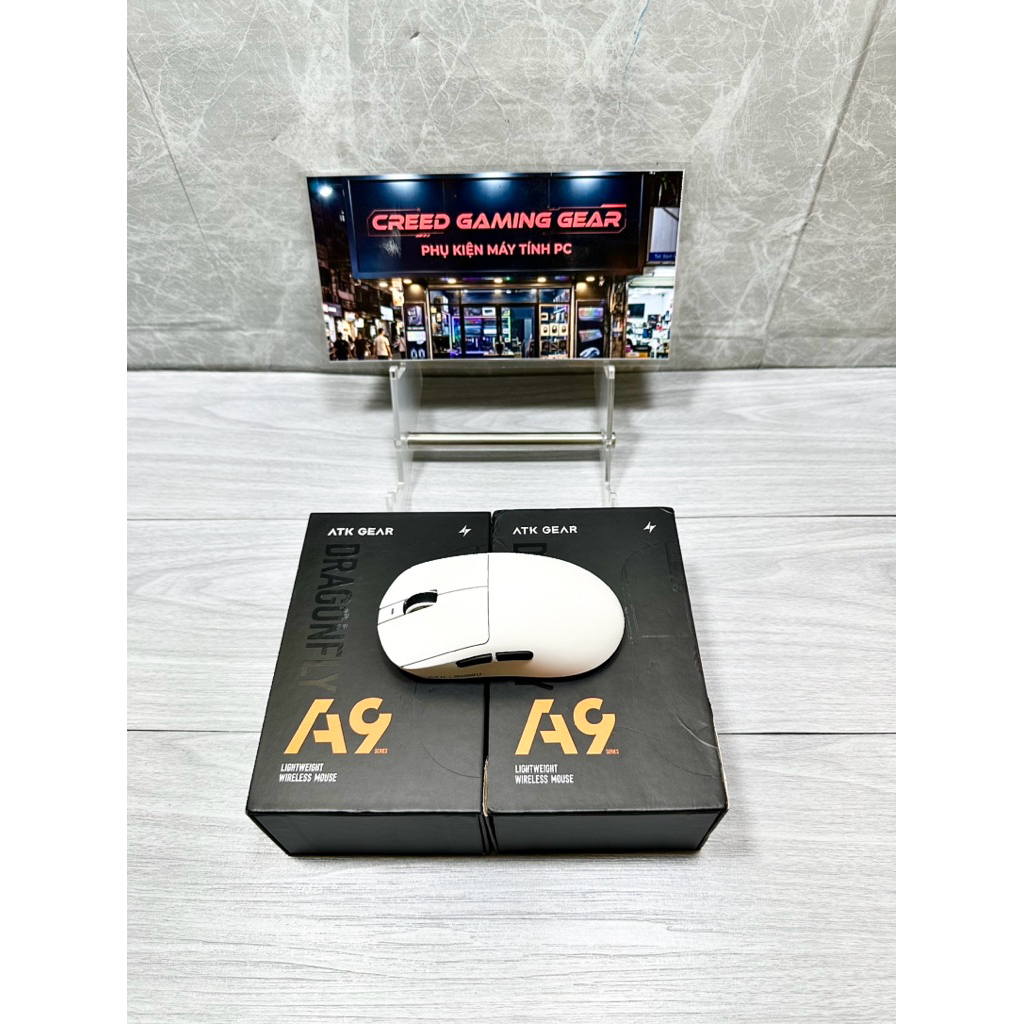 BH12t Hãng-Chuột chơi game không dây nhẹ VGN ATK Dragonfly A9 Ultimate/ Air /Ultra/Pro max/Pro/Plus- CreedShop