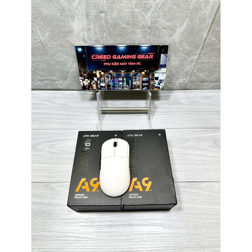 BH12t Hãng-Chuột chơi game không dây nhẹ VGN ATK Dragonfly A9 Ultimate/ Air /Ultra/Pro max/Pro/Plus- CreedShop | BigBuy360 - bigbuy360.vn