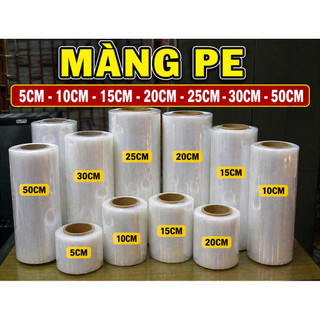 Màng PE Quấn Hàng 10–50cm | Dẻo Dai, Bám Chắc, Giá Xưởng