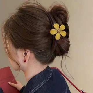Sét 2 kẹp tóc càng cua hoa vàng xinh xắn - dễ thương nổi bật 🌸🌸🌸