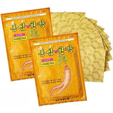 [ Rẻ Vô Địch ] Cao Dán Hồng Sâm Túi Vàng Gold Insam Hàn Quốc, 25 Miếng, Giúp Giảm Đau Nhanh, An Toàn