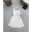 Váy thô trắng viền ren QCCC