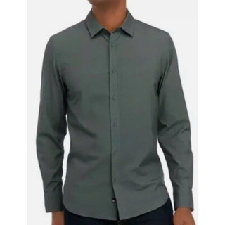 Áo sơ mi Nam tay dài dư xịn KEN-Netcole size L 70-75kg