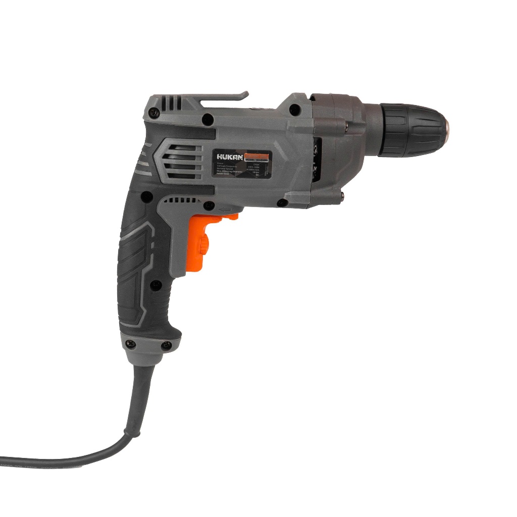 Máy Khoan Điện HUKAN G2-ID590| Đầu 10mm,  Công Suất 590W, Dây Dài 3M, Khoan Gỗ, Khoan Tường, Khoan Sắt, Bắt Vít
