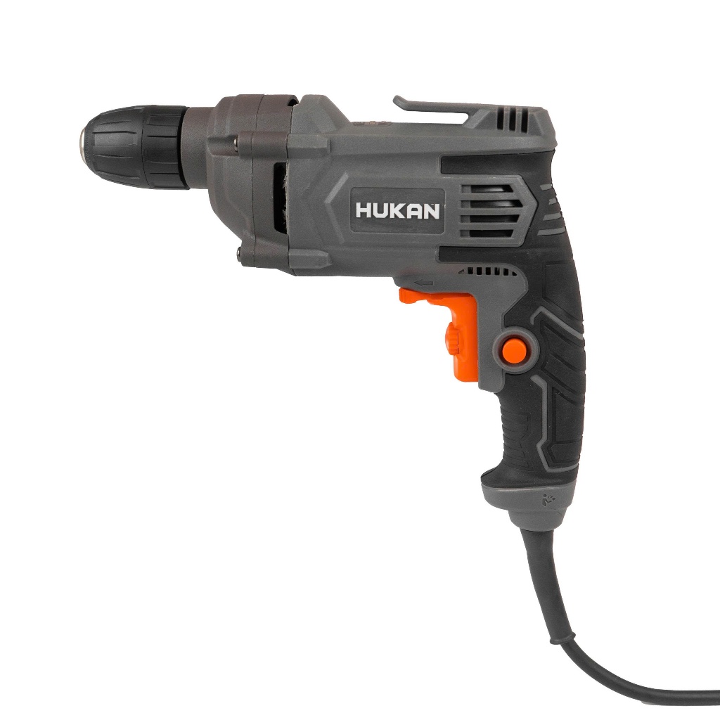 Máy Khoan Điện HUKAN G2-ID590| Đầu 10mm,  Công Suất 590W, Dây Dài 3M, Khoan Gỗ, Khoan Tường, Khoan Sắt, Bắt Vít