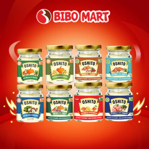 Bột Nêm Ăn Dặm Oshito Nhiều Hương Vị 50g Dành Cho Bé (Trên 6 tháng) Thanh Nhẹ Dễ Ăn - Bibo Mart