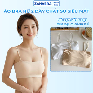 Áo Bra Nữ Không Gọng Đúc Su Mềm Mại Thoáng Khí, Áo 2 Dây Mút Mỏng Ôm Dáng Tạo Form Tự Nhiên B8881