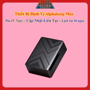 Thiết Bị Định Vị Alphakeep Max: Cập Nhật Nhanh - Pin Siêu Khủng - Thiết Kế Siêu Nhỏ