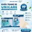 5D UNICARE - Thùng 200 Chiếc Khẩu Trang 3 Lớp Kháng Khuẩn