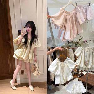 Set áo bí hàng gió nhăn 2 lớp loại 1