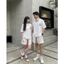 Set Bộ Thun Hè The Bad God New York Thêu Logo Form Boxy Cotton Unisex Nam Nữ
