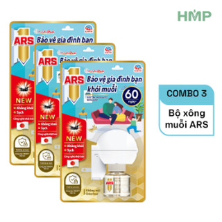 Combo Bộ xông đuổi muỗi ARS Nomat P60 từ Nhật Bản