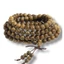 Agarwood Binh An 108 Beads Bracelet - Natural Quang Nam Agarwood Mala Beads 6mm/7mm/8mm- Meditation & Luck Jewelry