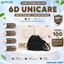 Combo 100 Chiếc 6D UNICARE - Khẩu Trang 6D UNIMASK 3 Lớp Kháng Khuấn, Chống Tia UV