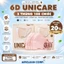 Combo 100 Chiếc 6D UNICARE - Khẩu Trang 6D UNIMASK 3 Lớp Kháng Khuấn, Chống Tia UV