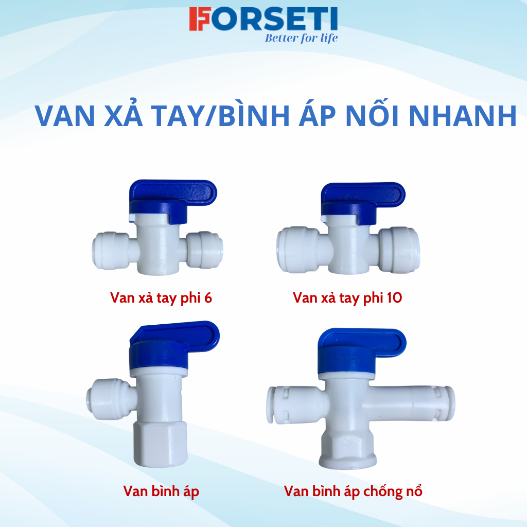 Van cấp nước FORSETI Dùng cho máy lọc nước Karofi, Kangaroo, Korihome, Sunhouse...