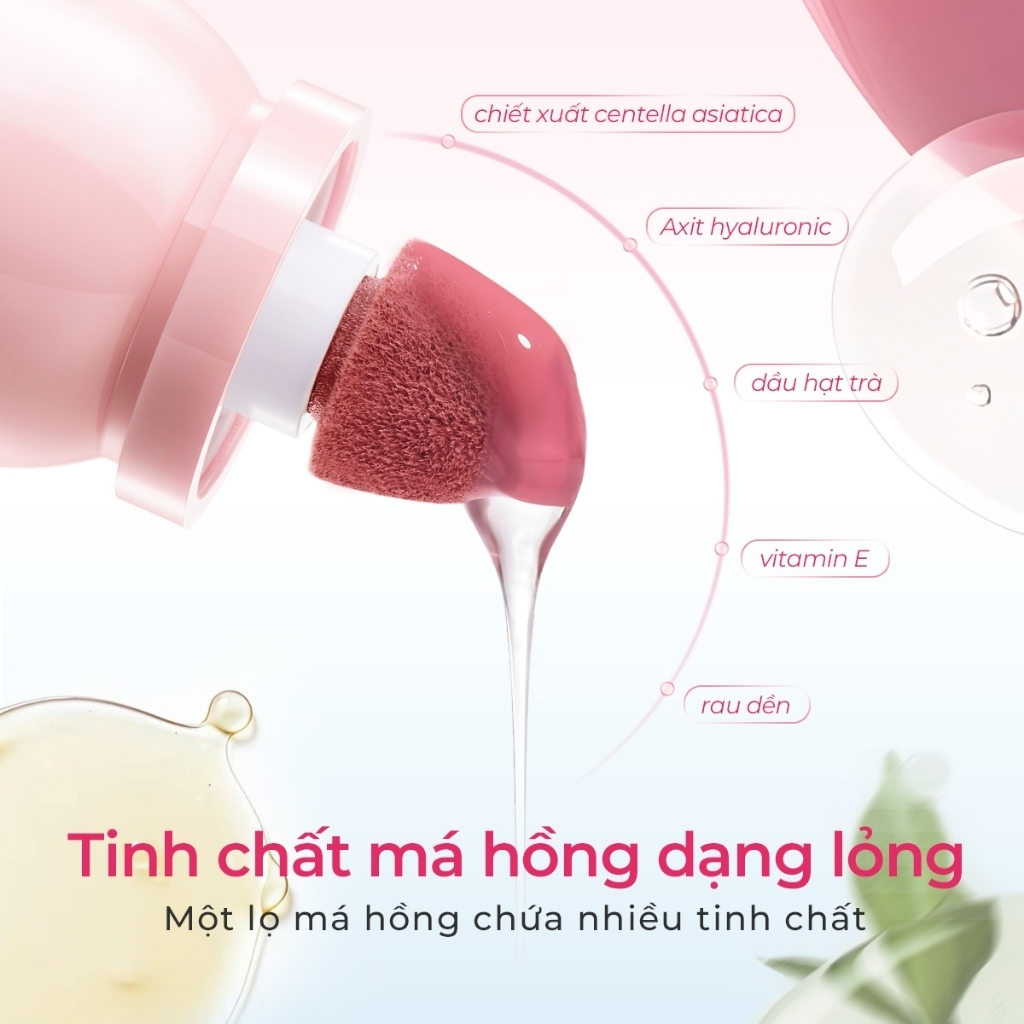 Má hồng kem SACE LADY 3.8g – tự nhiên, mịn lì, đa công dụng