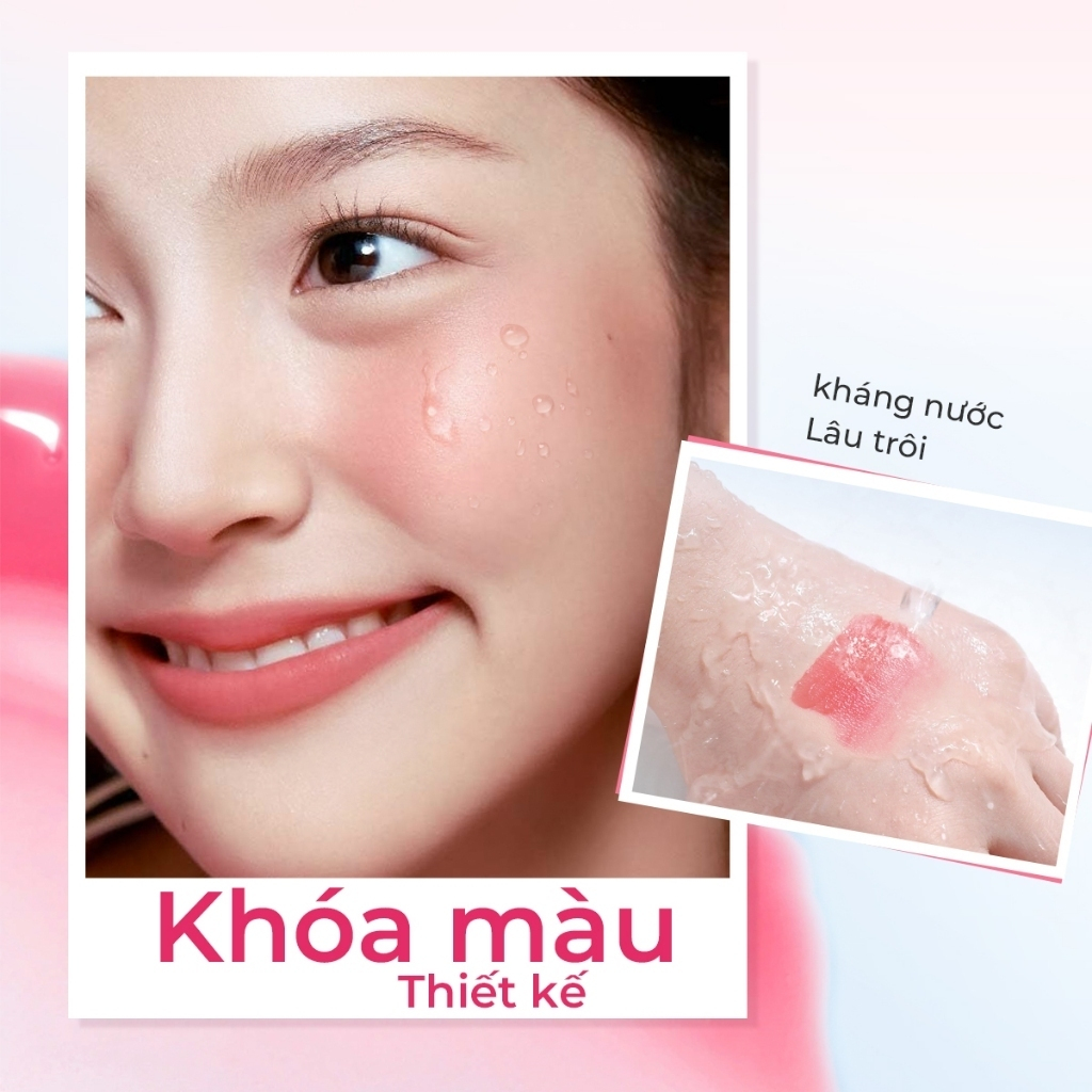 Má hồng kem SACE LADY 3.8g – tự nhiên, mịn lì, đa công dụng
