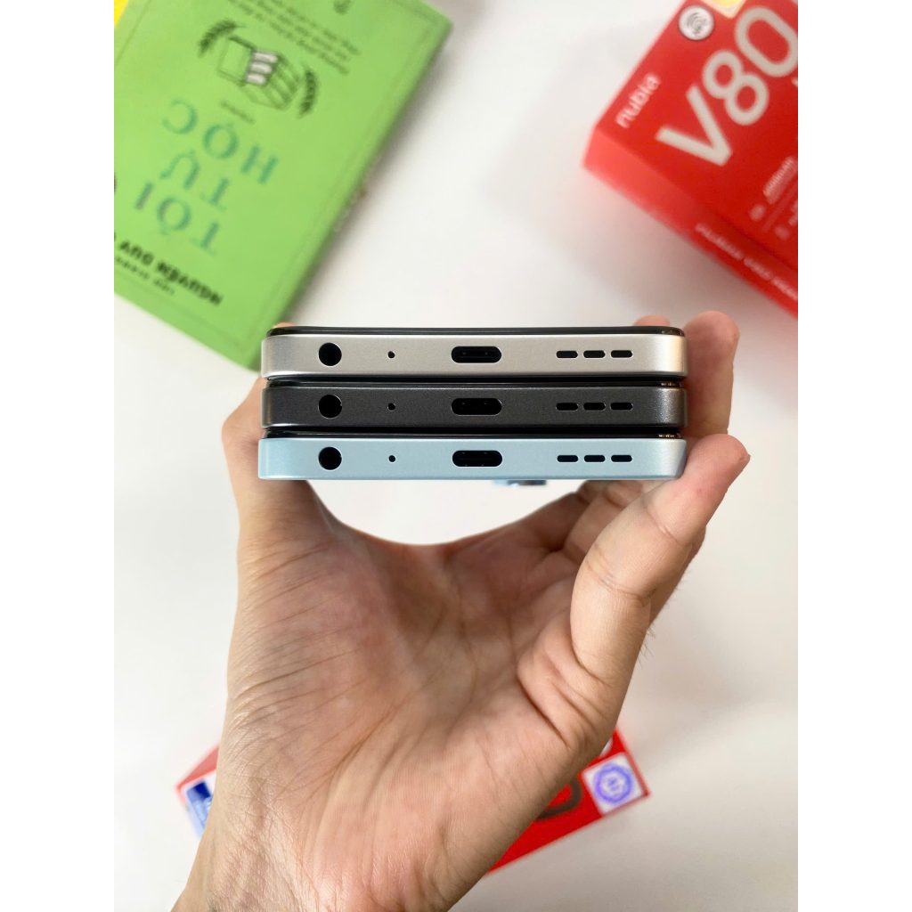 [Chính hãng] Điện Thoại ZTE Nubia V80 Max Fullbox Mới Nguyên Seal Màn 120Hz Pin 6000 mAh BH 12 Tháng