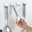 Combo 50 Móc dán INOX, chịu lực siêu dính , chất liệu inox 304, lắp đặt không cần khoan.