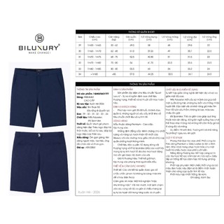 [T7_SALE 20%_HT] Quần Short Kaki Nam Logo Golf 1QNGT601 Biluxury Co Giãn Đàn Hồi Giữ Form