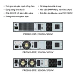 Bộ Lưu Điện UPS Online PROLiNK PRO901/902/903-ERS, Công Suất 1-3kVA, Sóng Sine Chuẩn, Chính Hãng — ảnh 6