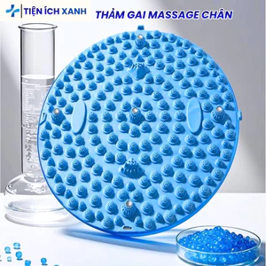 Thảm Gai Massage Bàn Chân Size 55cm Hoà Lưu Thông Khí Huyết, Thảm Yoga Đi Bộ Tại Chỗ Giúp Ngủ Ngon Hơn