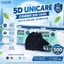 Khẩu Trang 5D UNICARE - Thùng 300 Chiếc Khẩu Trang Khán Khuẩn, 3 Lớp Chống Bụi Mịn