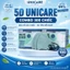 Khẩu Trang 5D UNICARE - Thùng 300 Chiếc Khẩu Trang Khán Khuẩn, 3 Lớp Chống Bụi Mịn