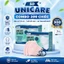Khẩu Trang 5D UNICARE - Thùng 300 Chiếc Khẩu Trang Khán Khuẩn, 3 Lớp Chống Bụi Mịn
