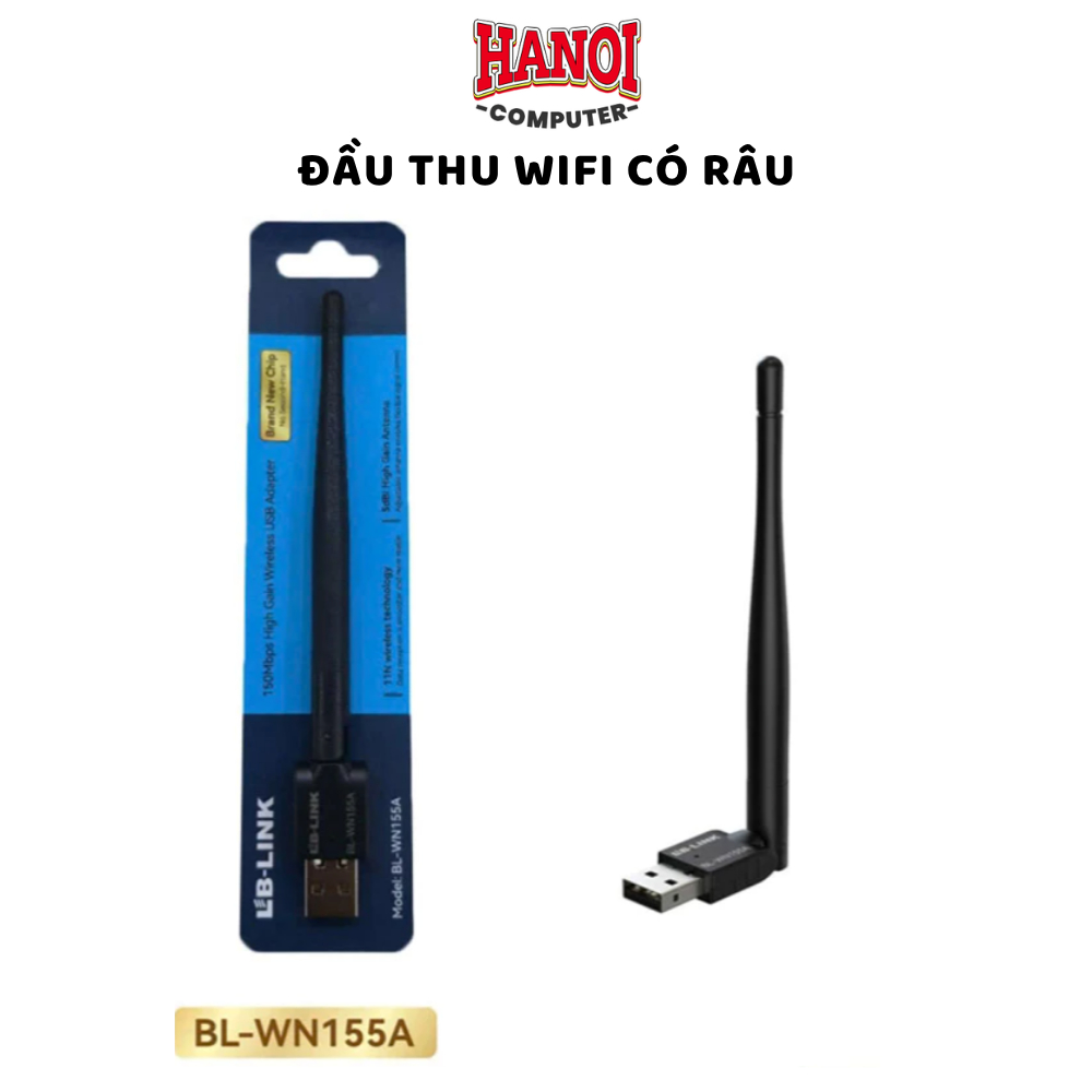 Đầu Thu USB Thu Wifi Lblink 151 Nano 150Mbps, Tăng Tốc Độ  Cho PC Máy Tính Laptop Hàng Chất Lượng Cao- BH 12T