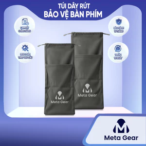 Túi dây rút bảo vệ bàn phím - Túi đựng bàn phím Fullsize, chống trầy, chống bụi, Túi 2 ngăn đựng thêm phụ kiện