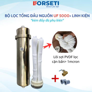 Máy Lọc Nước UF Công Suất Lọc 2000L/H 3000L/H 4000L/H VÀ 5000L/H lõi lọc PVDF Kèm Đầy Đủ Phụ Kiện, Lọc Nước Đầu Nguồn